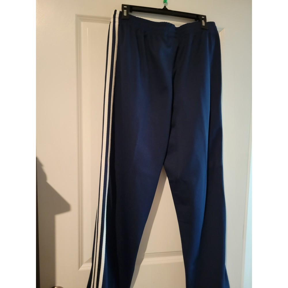 2008 Adidas Men Track Soccer Pants Tiro 8 Blue & White New-Old Stock NWT Size M